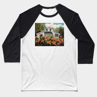 Daylilies at Windy Acre Cottage Baseball T-Shirt